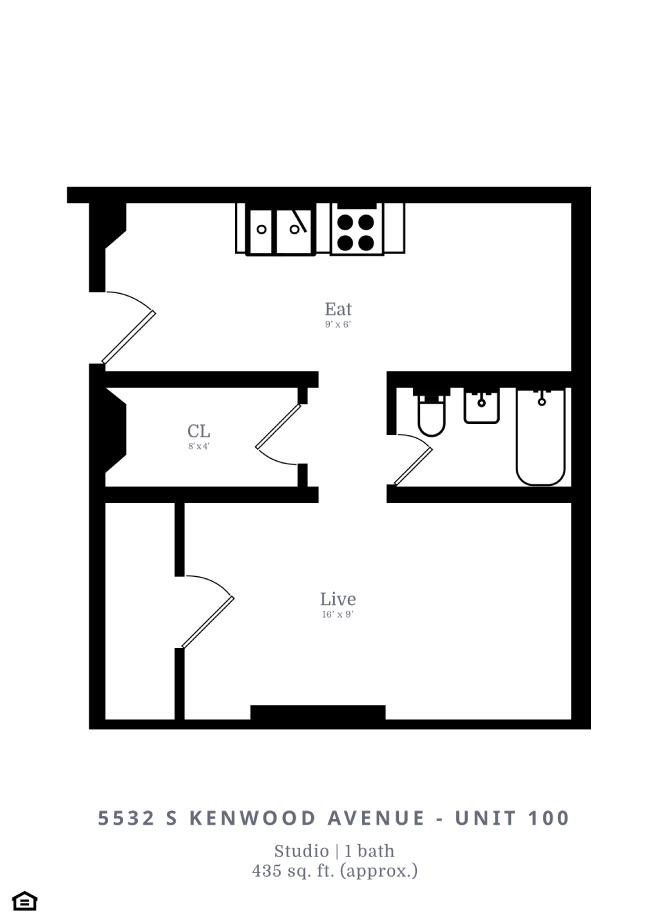 5532 S Kenwood Ave Studio-1 Bed Apartment for Rent - Photo Gallery 35